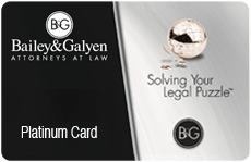 The Bailey & Galyen Platinum Card